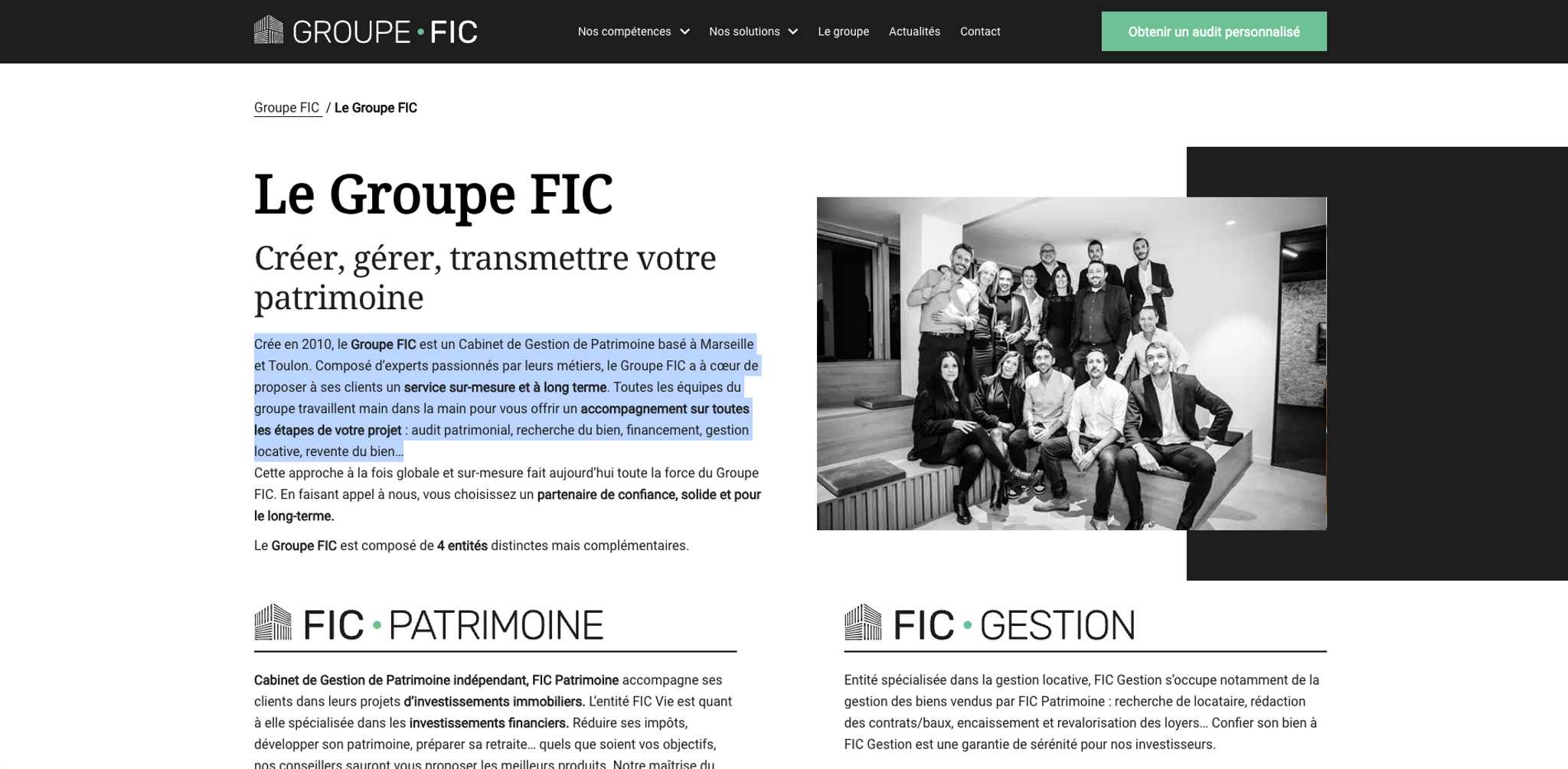 Groupe FIC